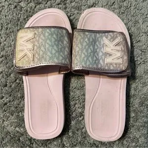 MICHAEL Michael Kors | Shoes | Michael Kors Eli Seneca Slides | Poshmark